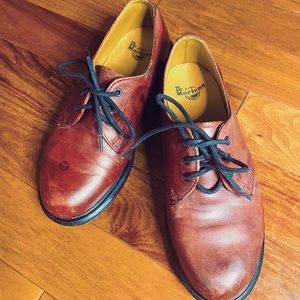 Dr. Marten Cherry Red Oxfords